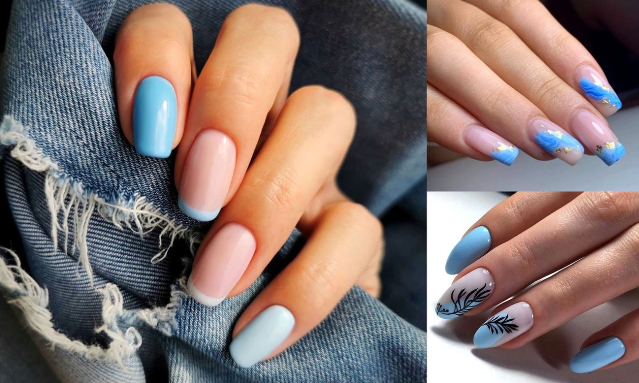 Niebieski manicure - galeria najlepszych propozycji, które robią wrażenie