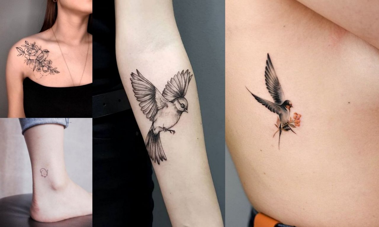 Tatuaże ptaki - kilkanaście wyjątkowych wzorów