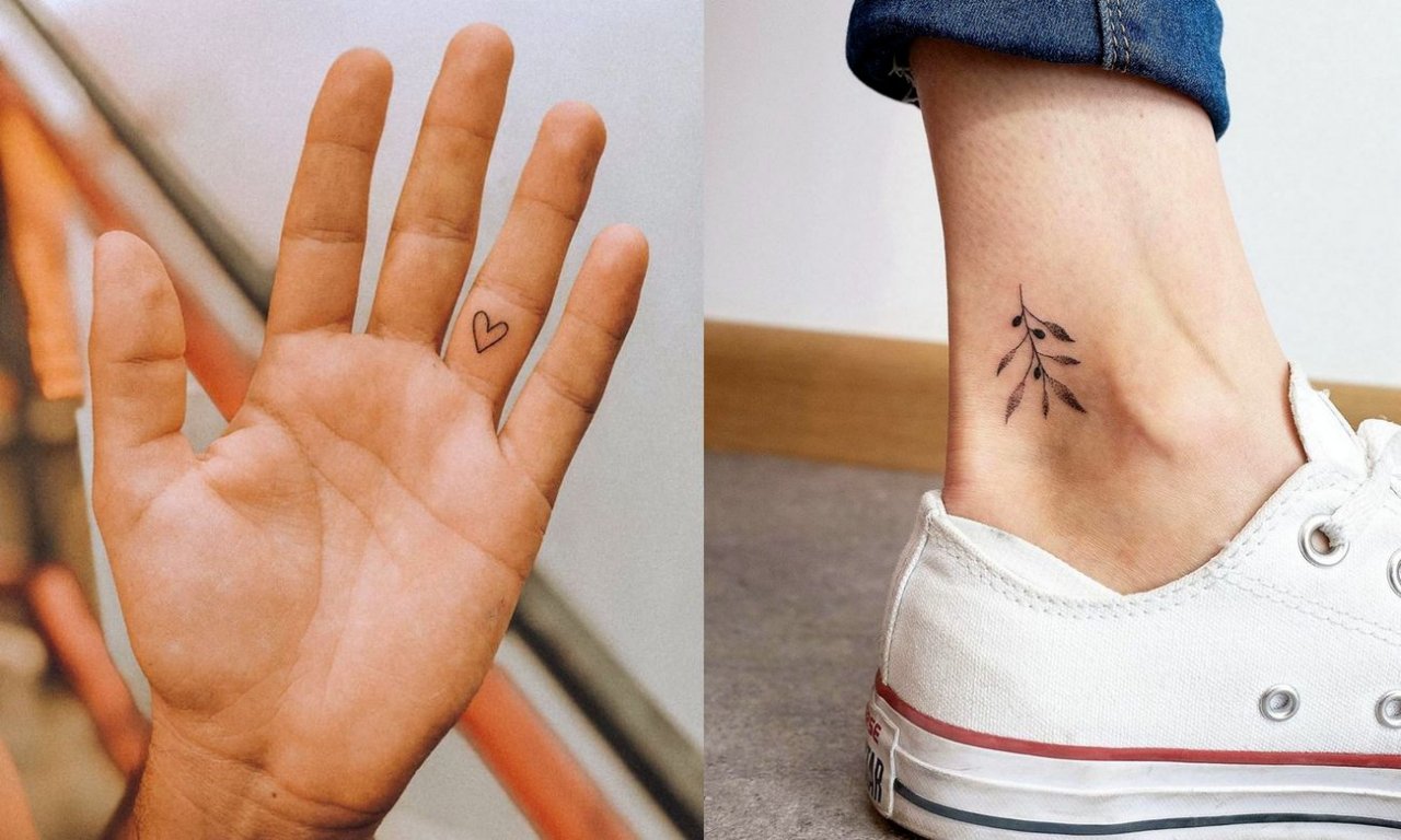 Małe tatuaże - top 20 najciekawszych projektów