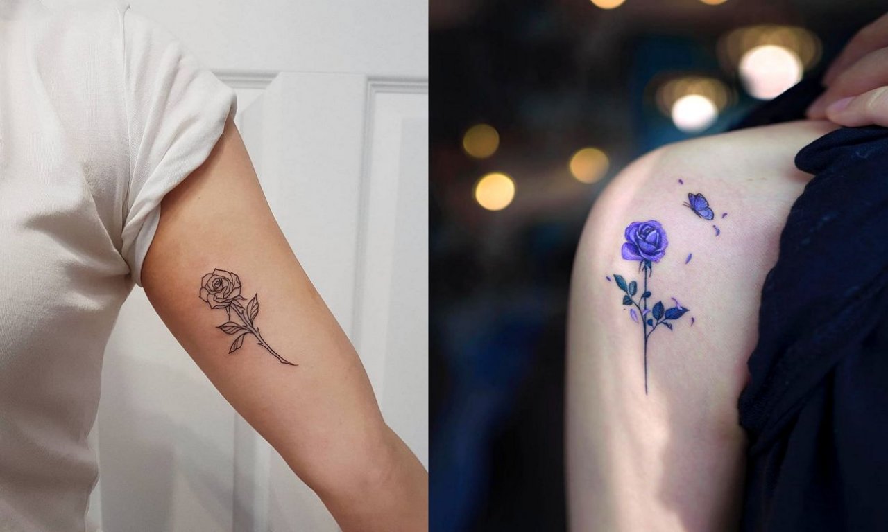 Tatuaż róża - top 15 niesamowitych wzorów