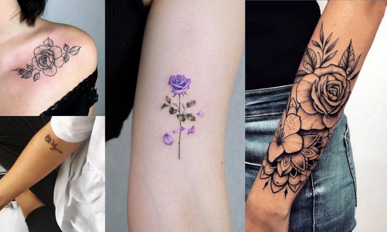 Tatuaż róża - 30 niesamowitych wzorów, jakich jeszcze nie widziałaś