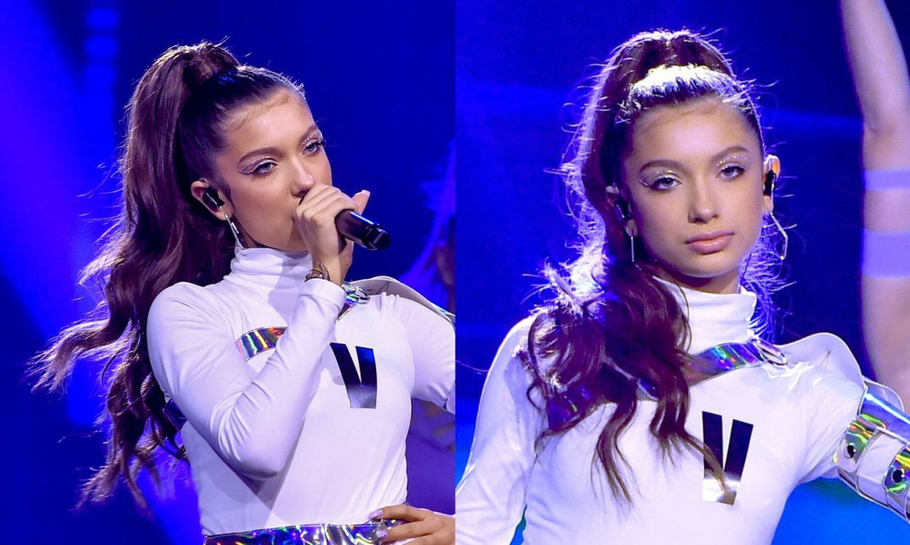 Eurowizja Junior 2020: Viki Gabor wyglądała jak młoda Ariana Grande? Jej fryzura to hit!