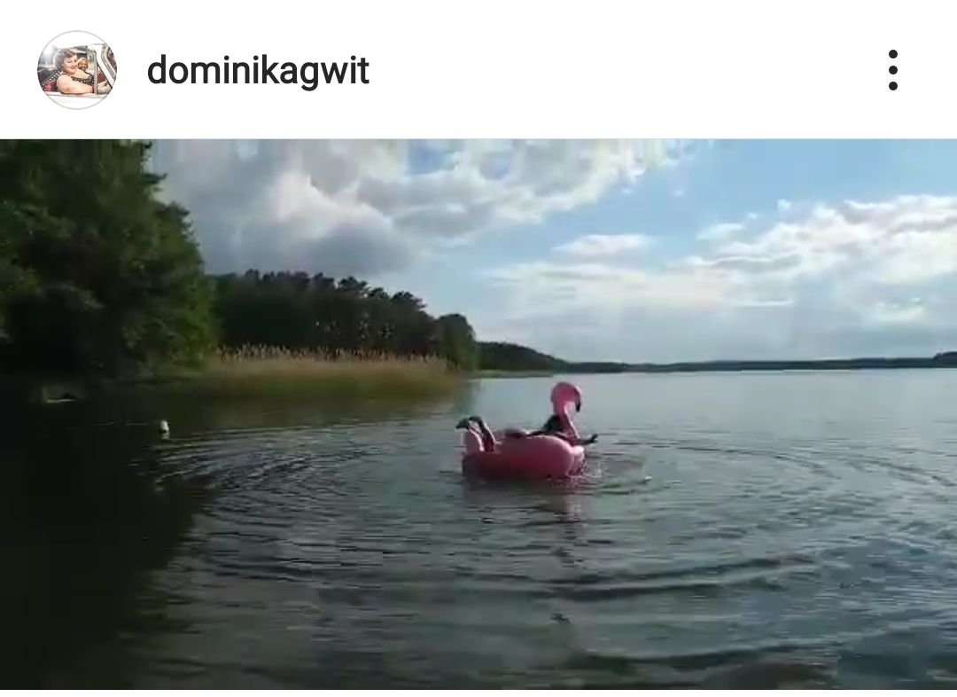 Dominika Gwit, kostium kąpielowy