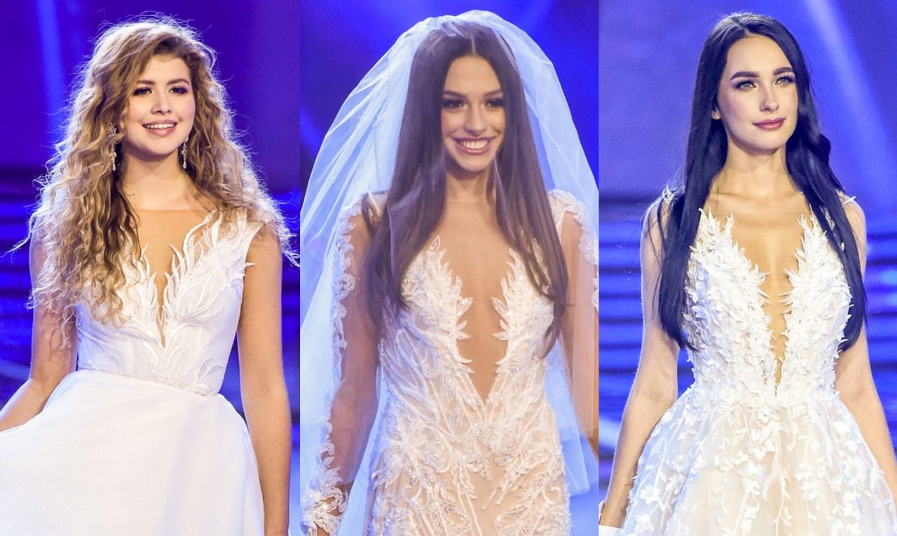 Miss Polski 2020: Finalistki wystąpiły w sukniach ślubnych od Violi Piekut! Powalają na kolana