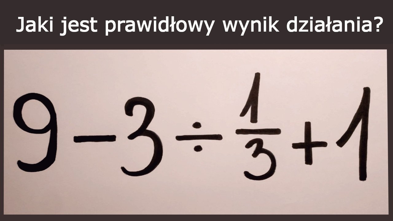 Jaki jest prawidłowy wynik działania? Matematyczna zagadka zrobiła furorę w sieci! Znasz odpowiedź?