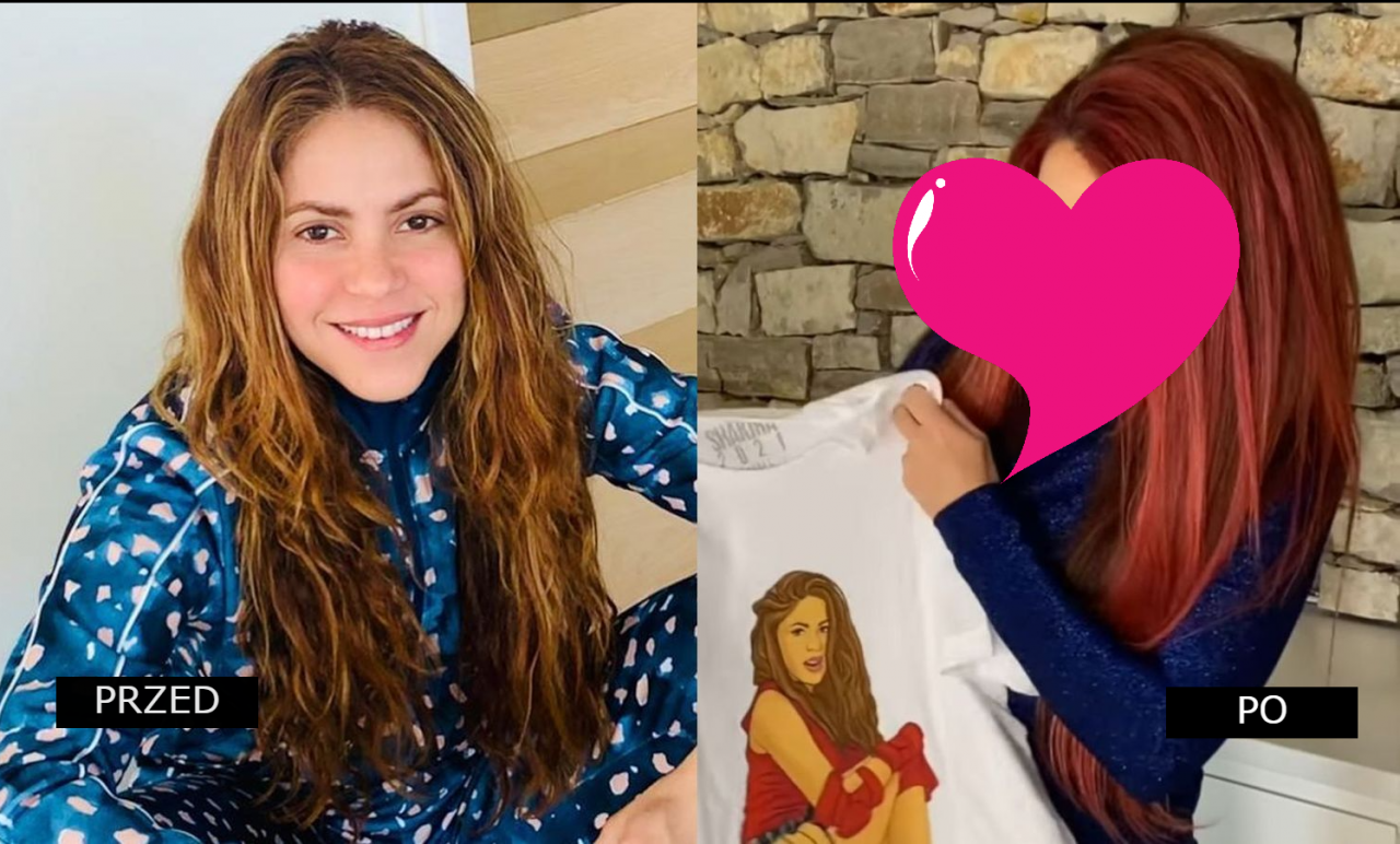 Shakira pokazała nowe zdjęcia z czerwonymi włosami! Dobrze jej w tym kolorze włosów?