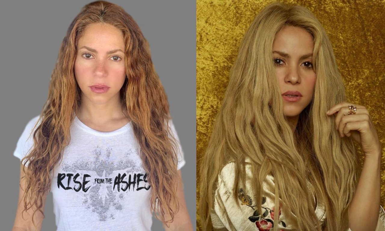 Shakira przefarbowała włosy na czerwono! Szok, odmłodziła się o 20 lat!