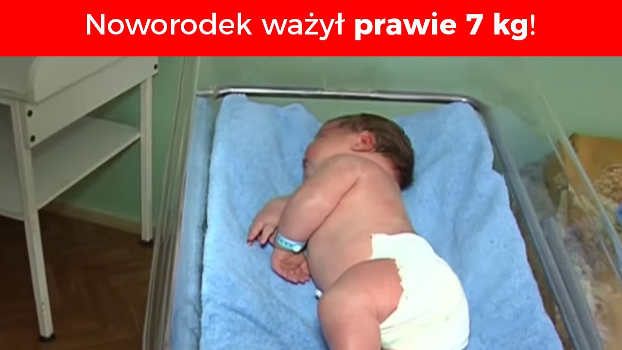 Gdy się urodził, ważył prawie 7 kg! Jak dziś wygląda największy noworodek z Ukrainy?