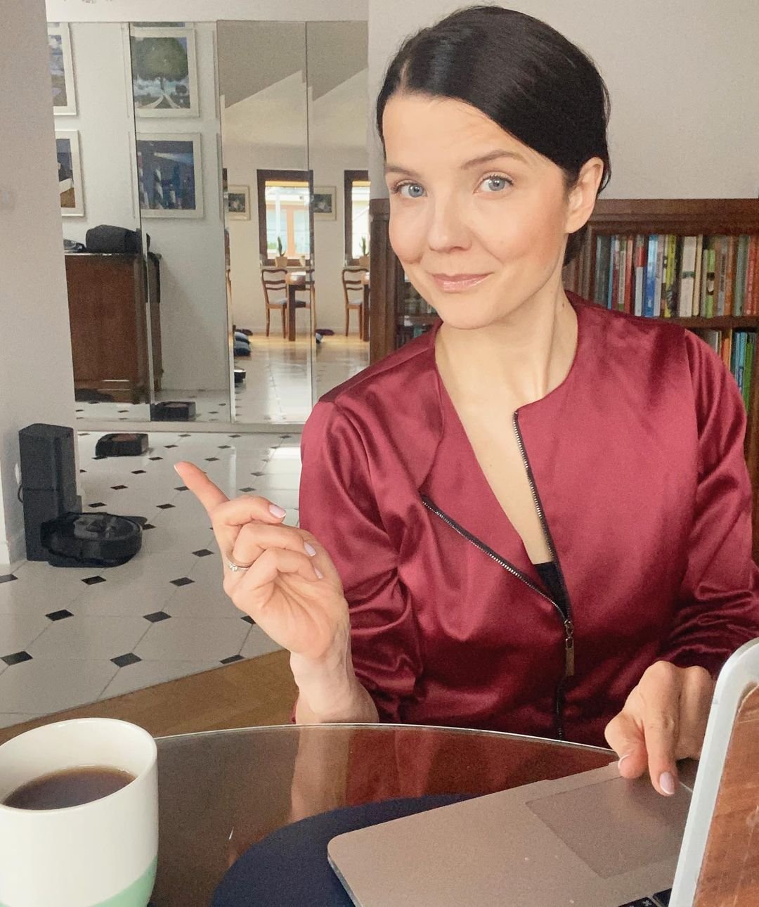 Joanna Jabłczyńska w domu