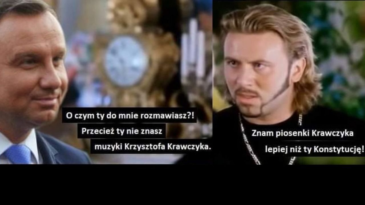 Powstają memy o kondolencjach Andrzeja Dudy po śmierci Krzysztofa Krawczyka