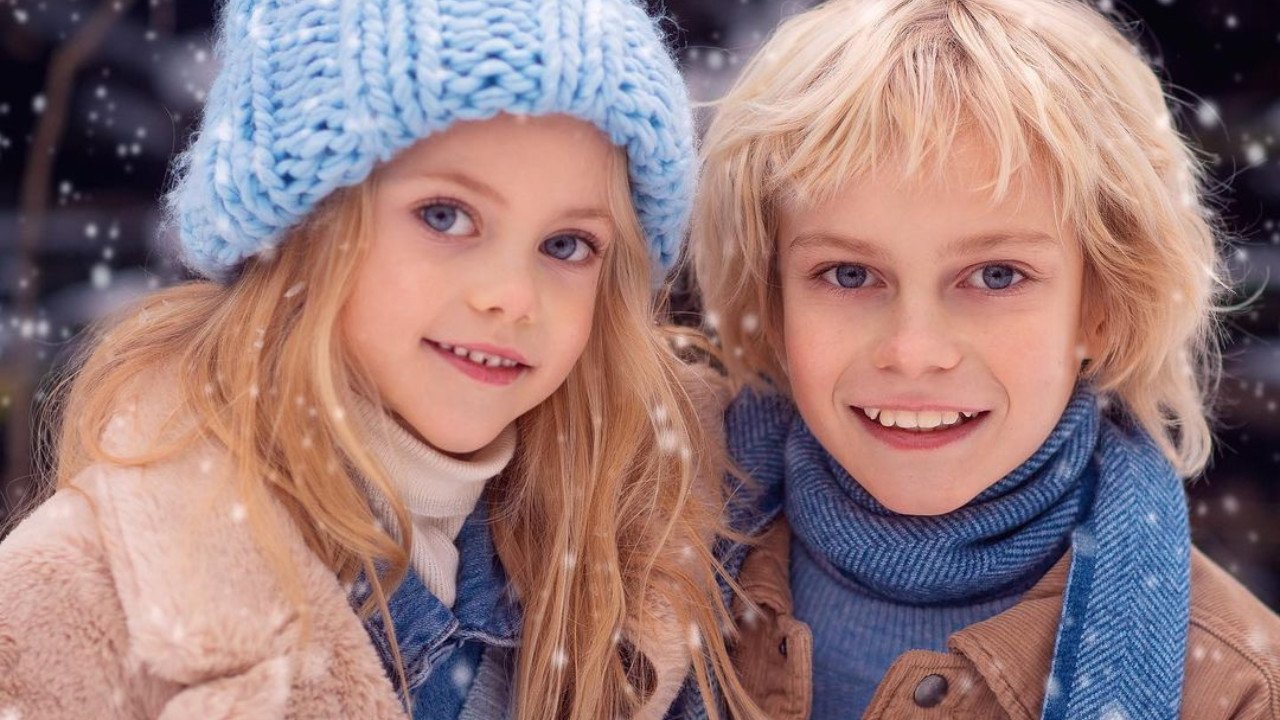 Nazywają ich aniołami! Oto Viola i Dima - najpiękniejsze rodzeństwo świata! A jak wygląda ich mama?