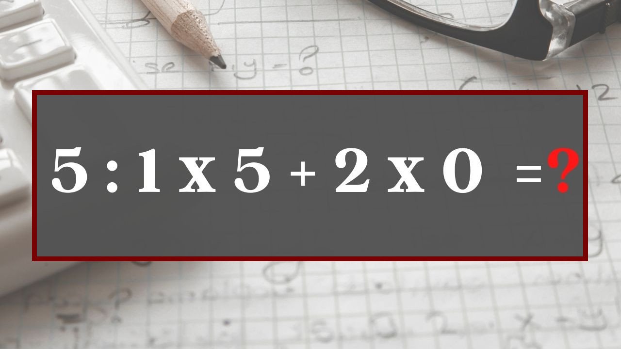 Matematyczna zagadka podbija Internet! Nie każdy potrafi rozwiązać to banalne równanie!