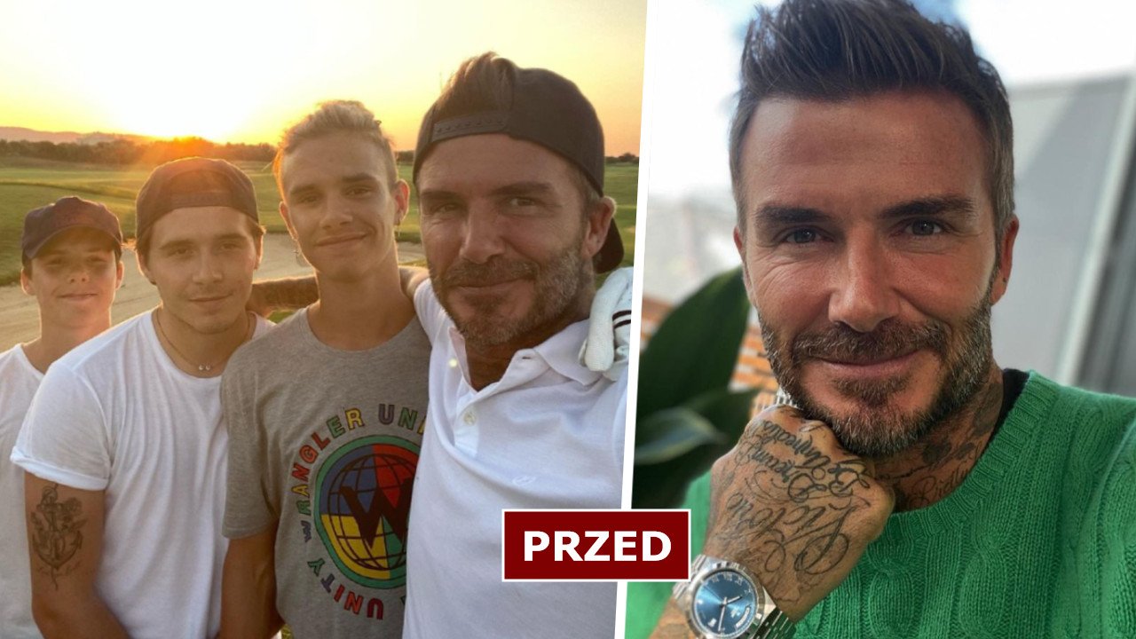David Beckham i jego synowie mają nowe fryzury! Jest platynowy blond i... róż! Co za szalone metamorfozy!