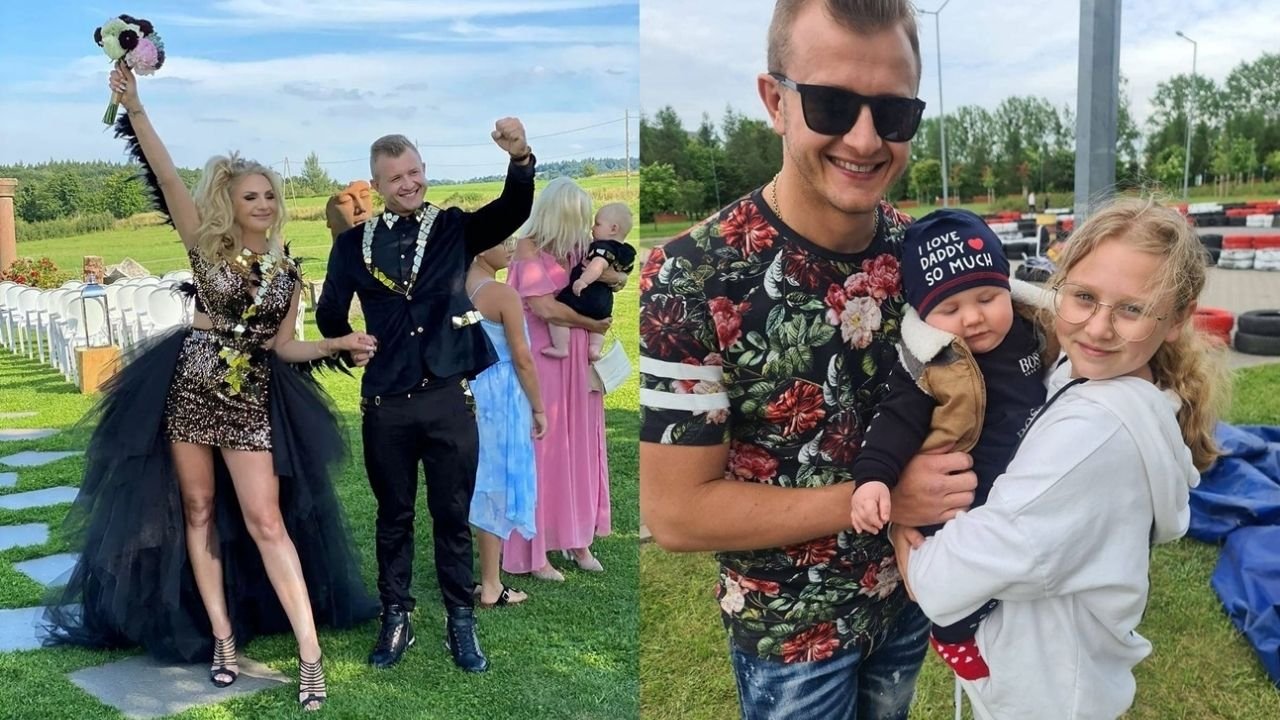 Dawid Narożny pokazał ślubne stylizacje swoich dzieci. Tylko córka się wyróżniała: "Chociaż jedna radośnie ubrana w ten dzień" - komentują fani