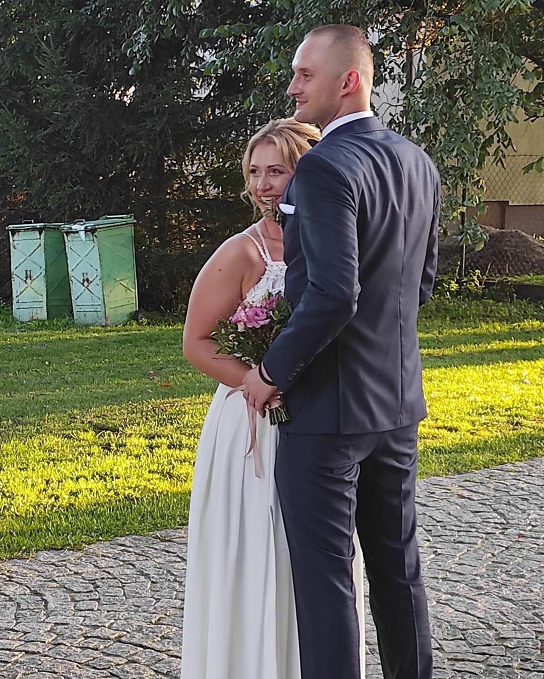 Iza Juszczak na ślubie