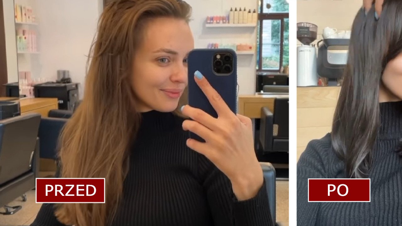 Marcela Leszczak już tak nie wygląda! Gwiazda "Top Model" ścięła włosy i zafundowała sobie grzywkę curtain bangs!