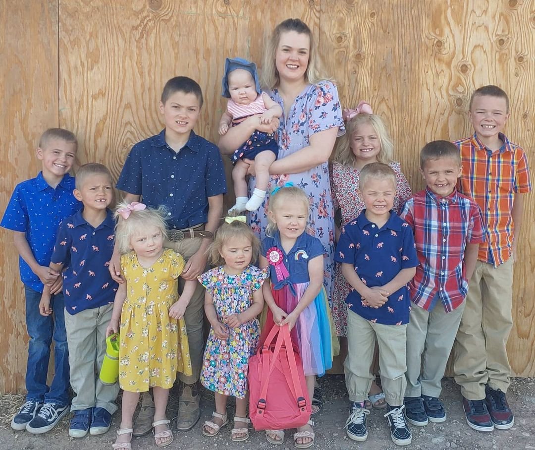 Courtney Rogers i jej jedenaścioro dzieci