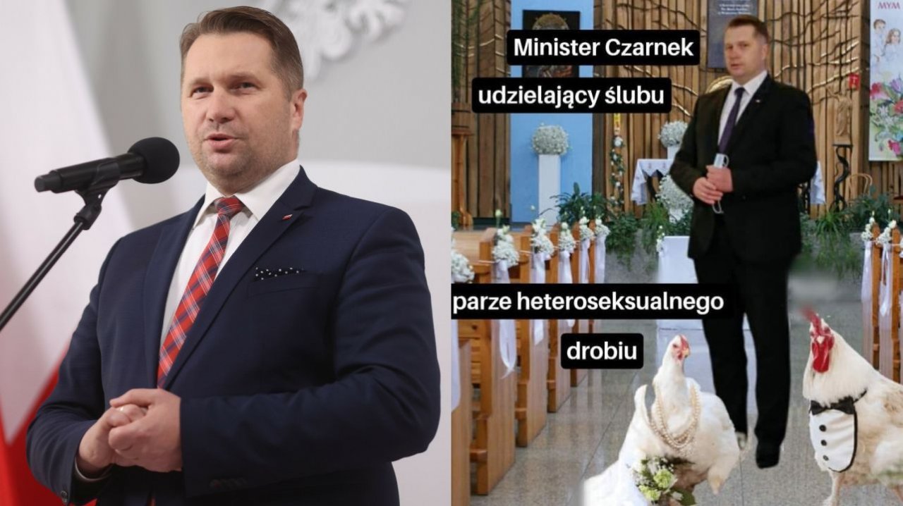 Przemysław Czarnek: W przyrodzie nie istnieją małżeństwa jednopłciowe. Internauci: A jakiekolwiek? MEMY