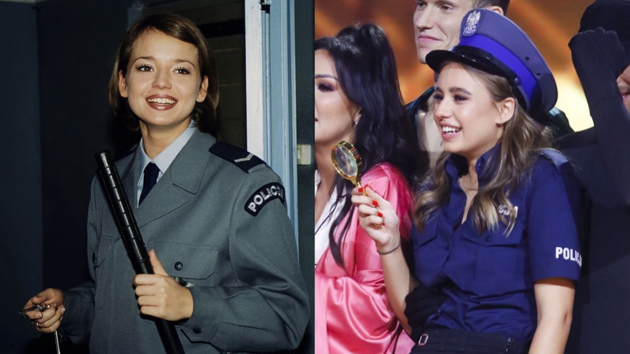 Oliwia Bieniuk w "Tańcu z Gwiazdami" w stroju policjantki jak Marylka ze "Złotopolskich"! Widać podobieństwo do Anny Przybylskiej?