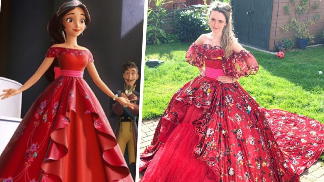 21-latka tworzy niesamowite suknie księżniczek Disneya! Od tych kreacji trudno oderwać wzrok!