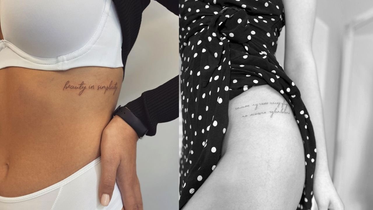 Tatuaże - czy romantyczne napisy są obciachowe?