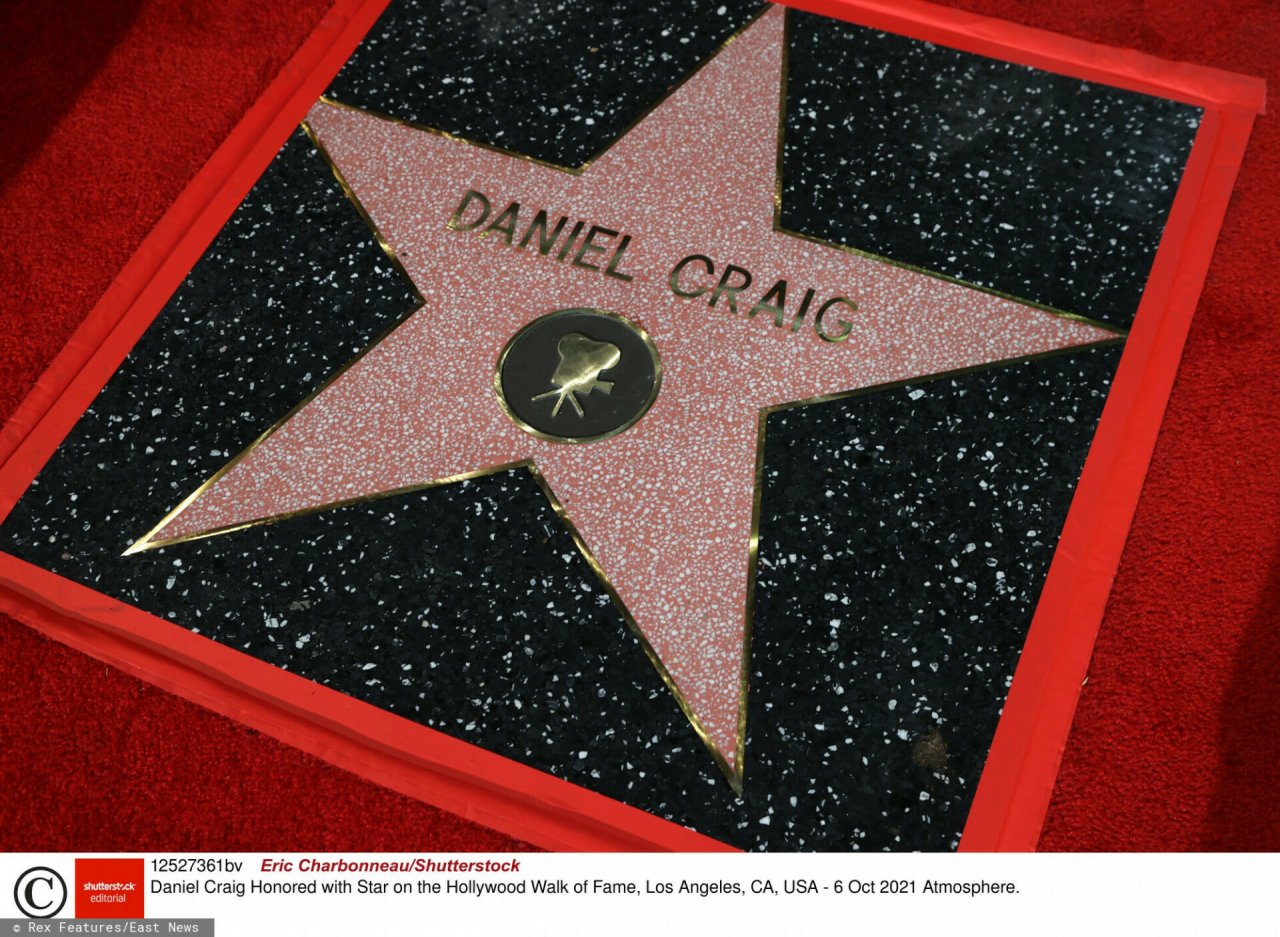 Daniel Craig otrzymał gwiazdę na bulwarze sławy