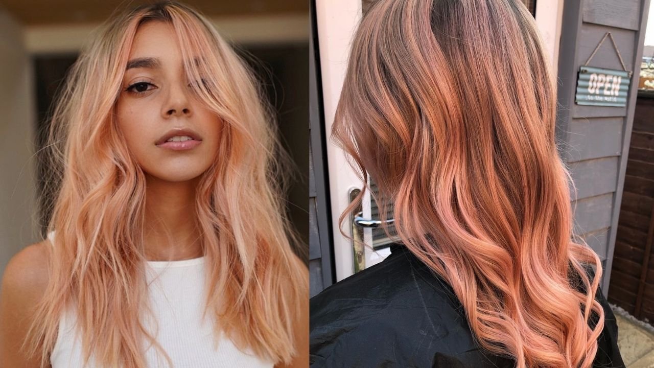 Golden peach - nietypowa koloryzacja włosów - może właśnie dla Ciebie?
