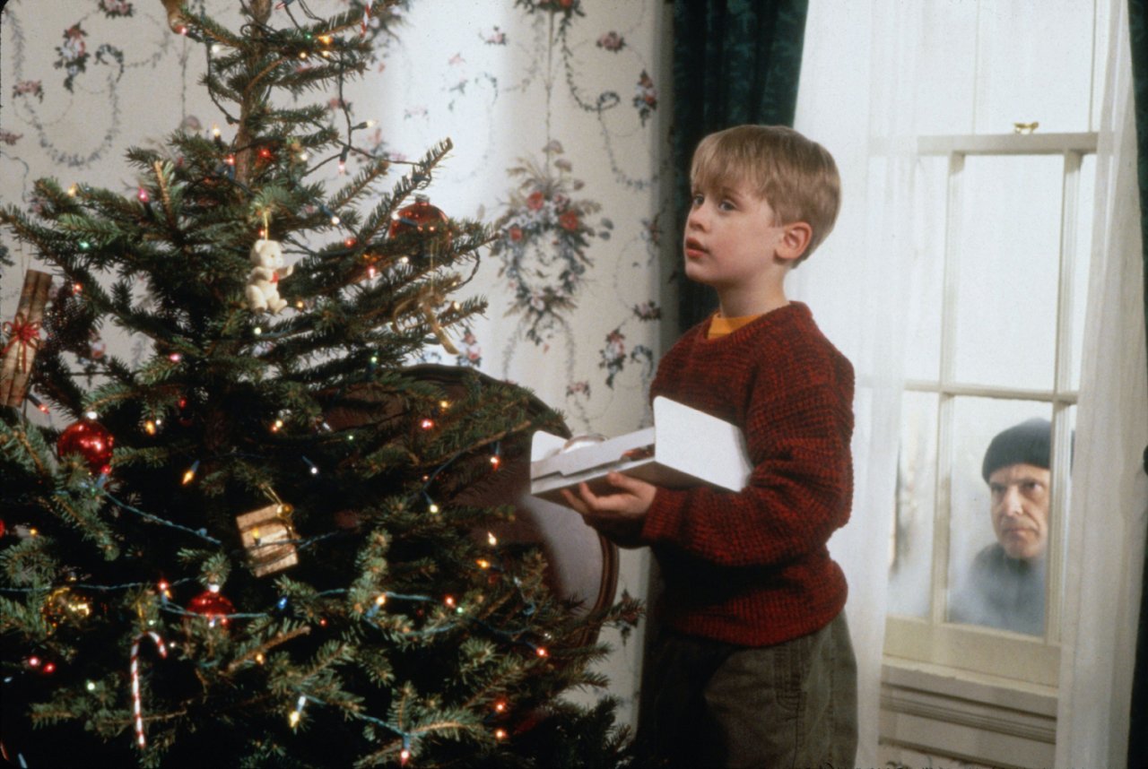 Kevin sam w domu Home Alone komedia, USA 1990 re¿. Chris Columbus scena z: Joe Pesci, Macaulay Culkin 