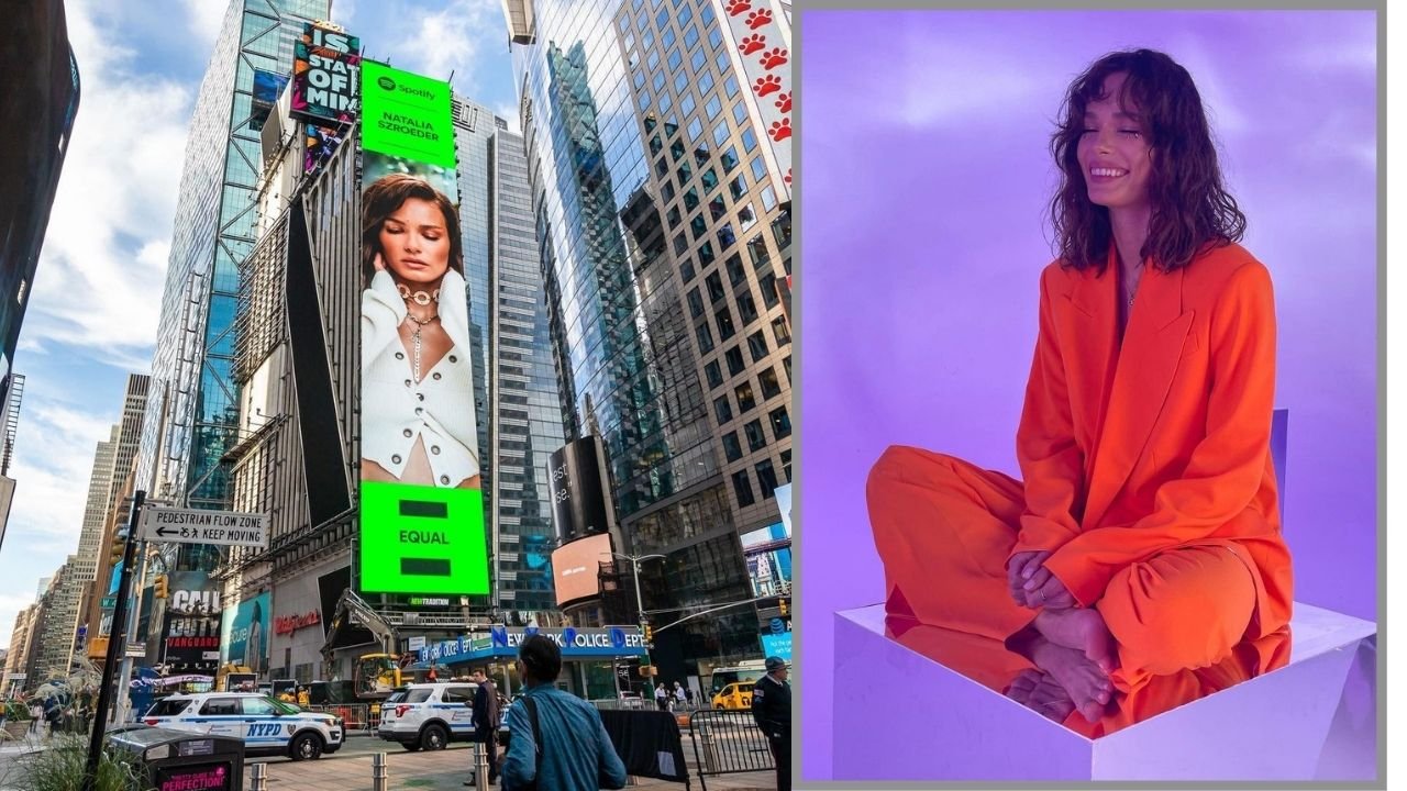 Natalia Szroeder na Times Square! Powtórzy sukces Ewy Farnej?