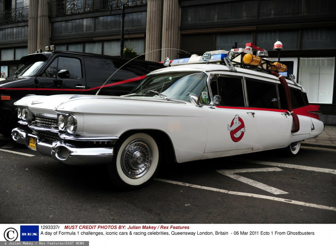 Samochód wykorzystany w filmie "Ghostbusters"