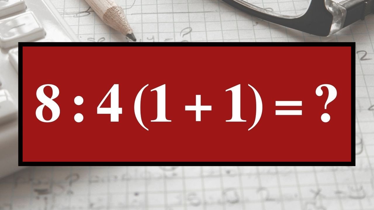 Matematyczna zagadka, nad którą głowią się internauci! Potrafisz rozwiązać to proste działanie?