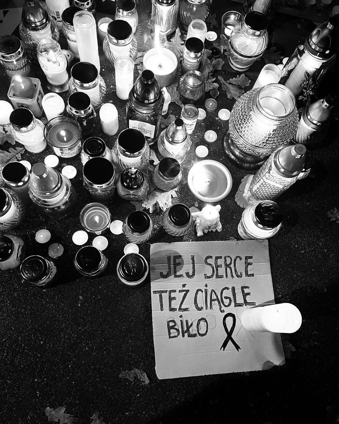 Protest po śmierci Izy z Pszczyny