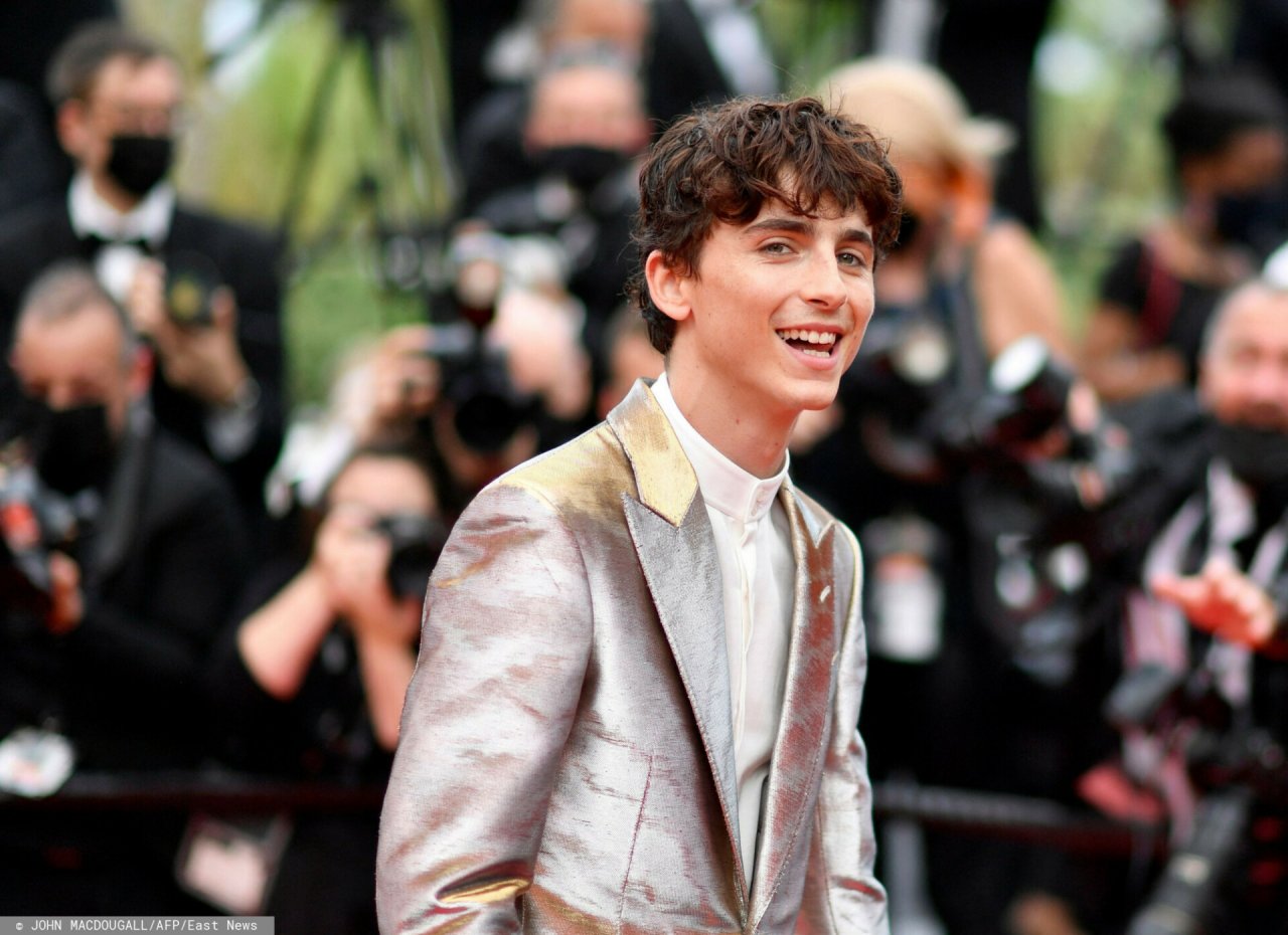 Timothee Chalamet w Cannes