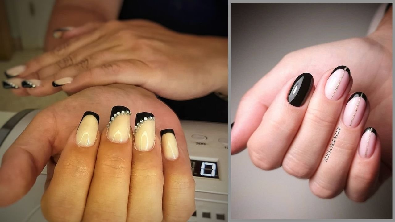 Czarny french elegancja i szyk. Sprawdź, jaki manicure jest modny!