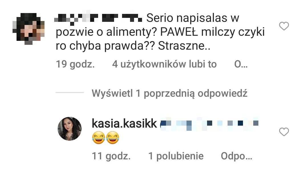 Kasia i Paweł, Ślub od pierwszego wejrzenia, Instagram