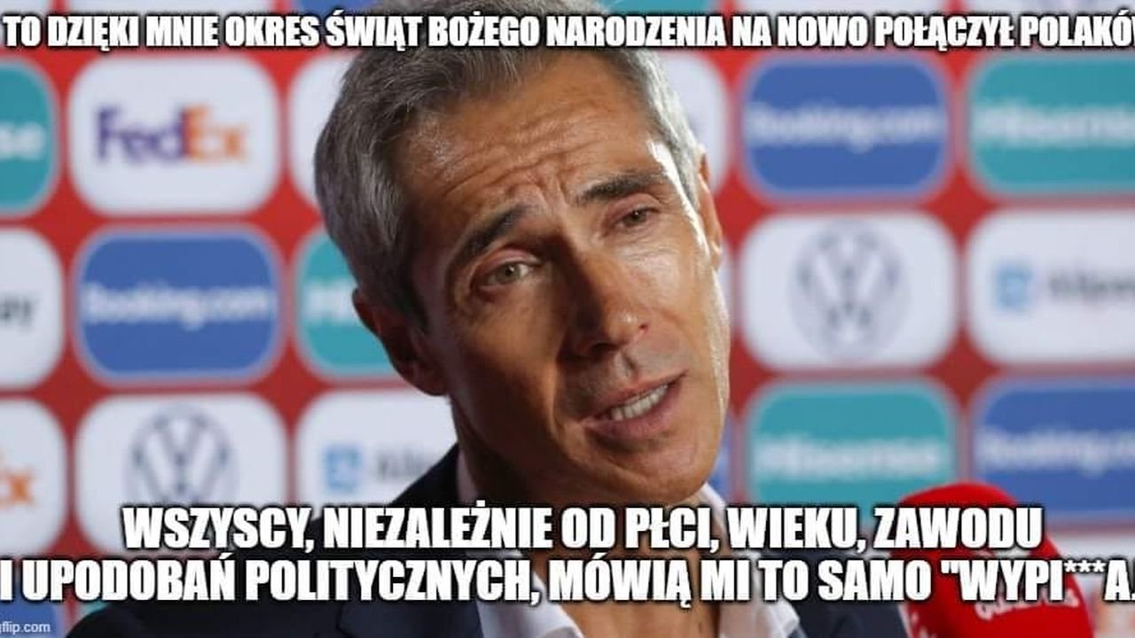 Paulo Sousa odchodzi z polskiej kadry! Internauci tworzą memy! "Siwy bajerant!"