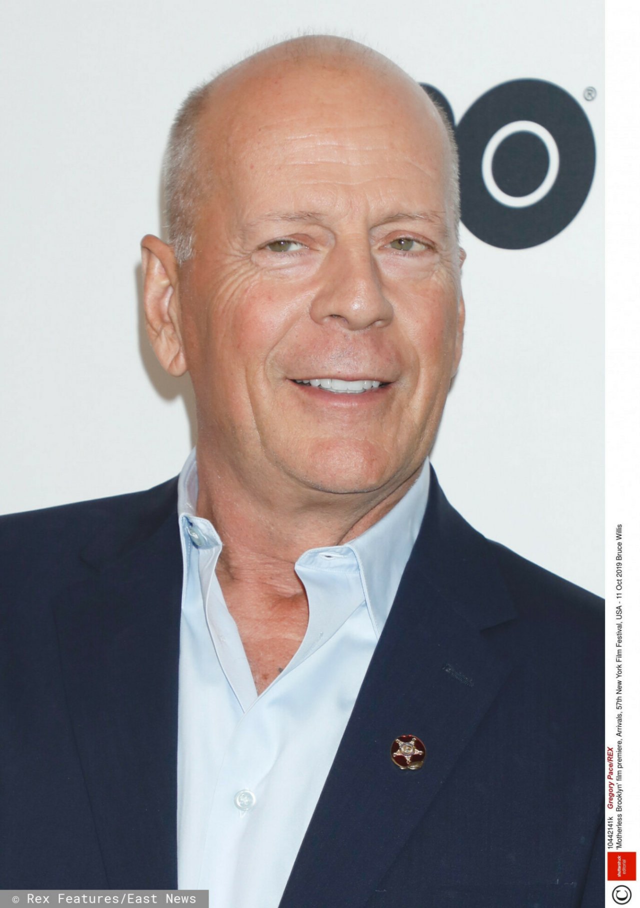 Uśmiechnięty Bruce Willis