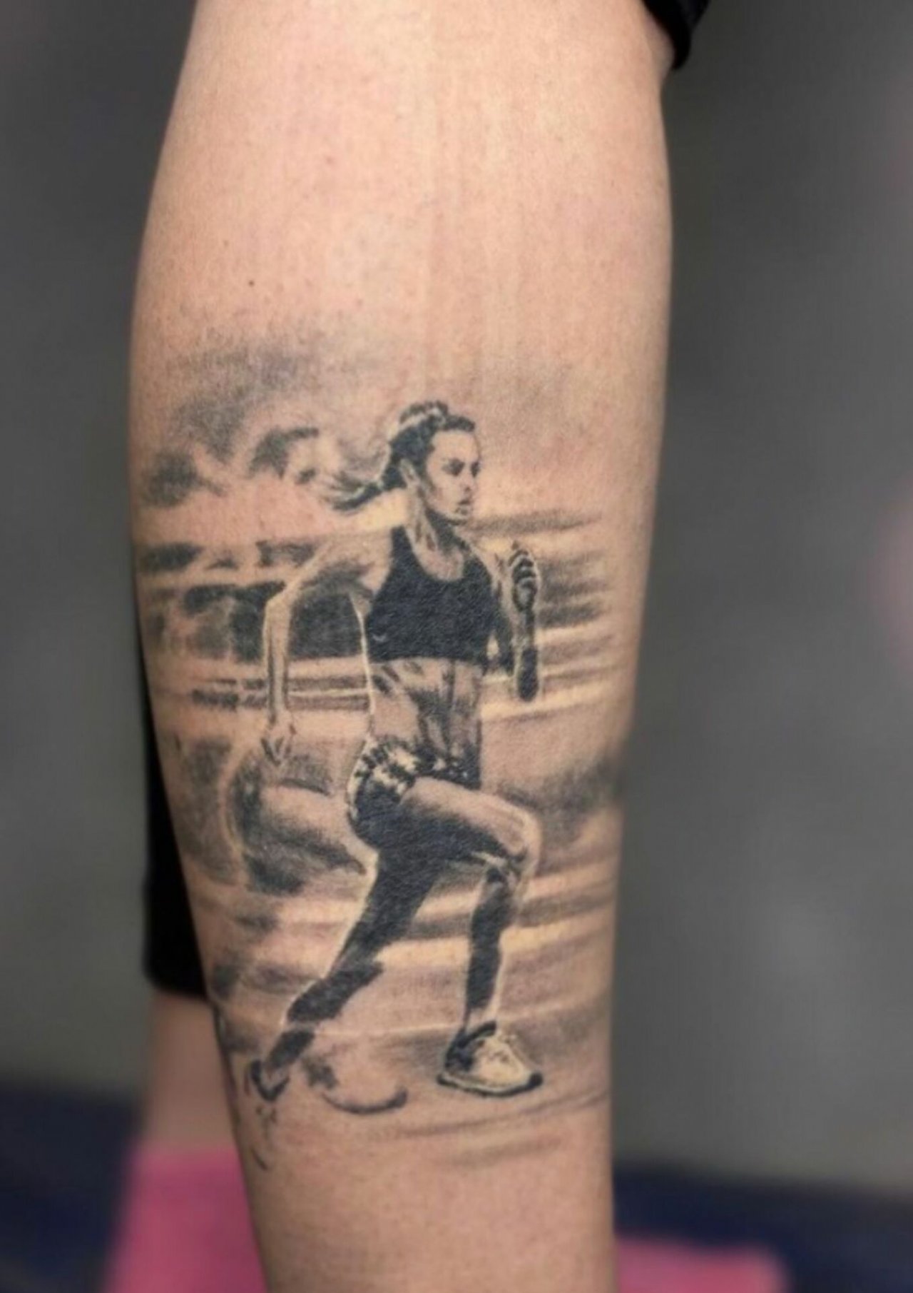sportowy tatuaż