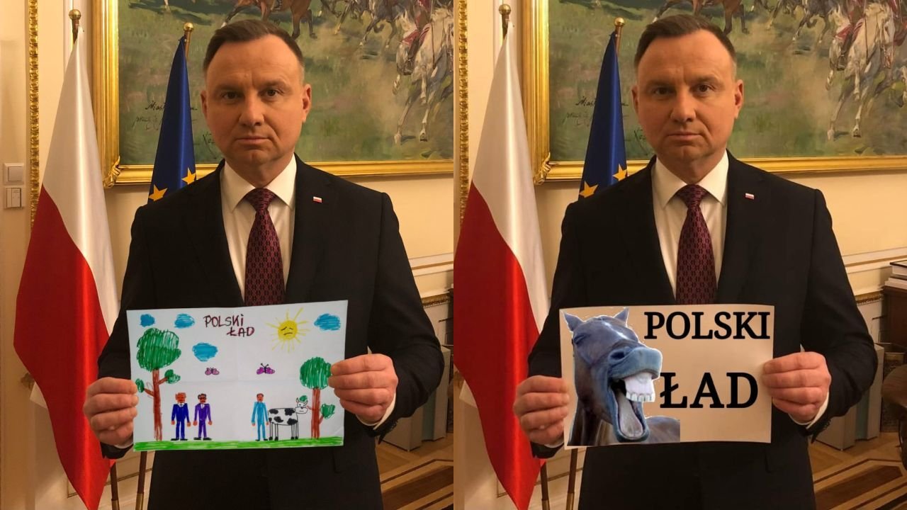 Prezydent RP Andrzej Duda opublikował zdjęcie z białą kartką. Sieć zalały memy