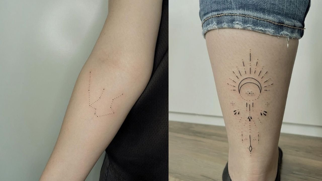 Tatuaże, które nawiązują do astrologii!