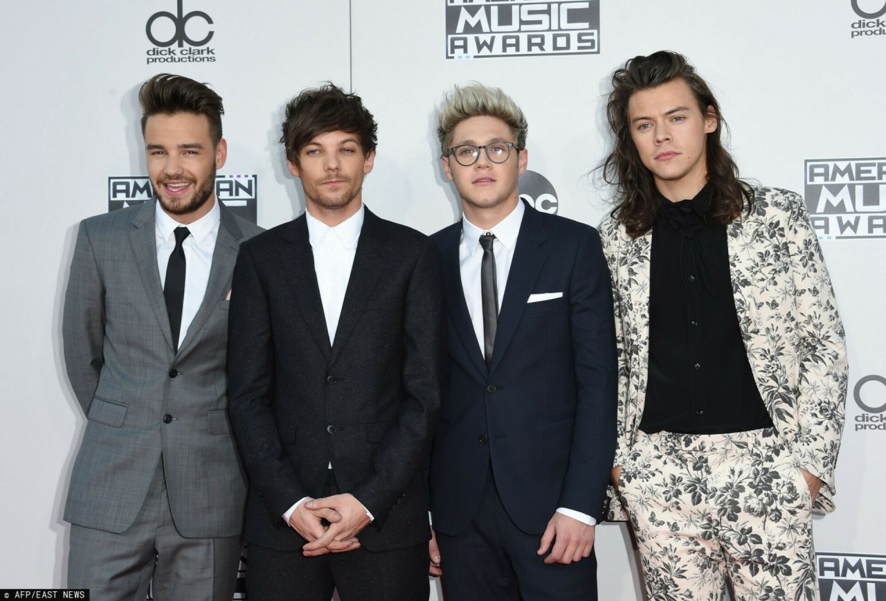 Liam Payne, Louis Tomlinson, Niall Horan, and Harry Styles z One Direction 