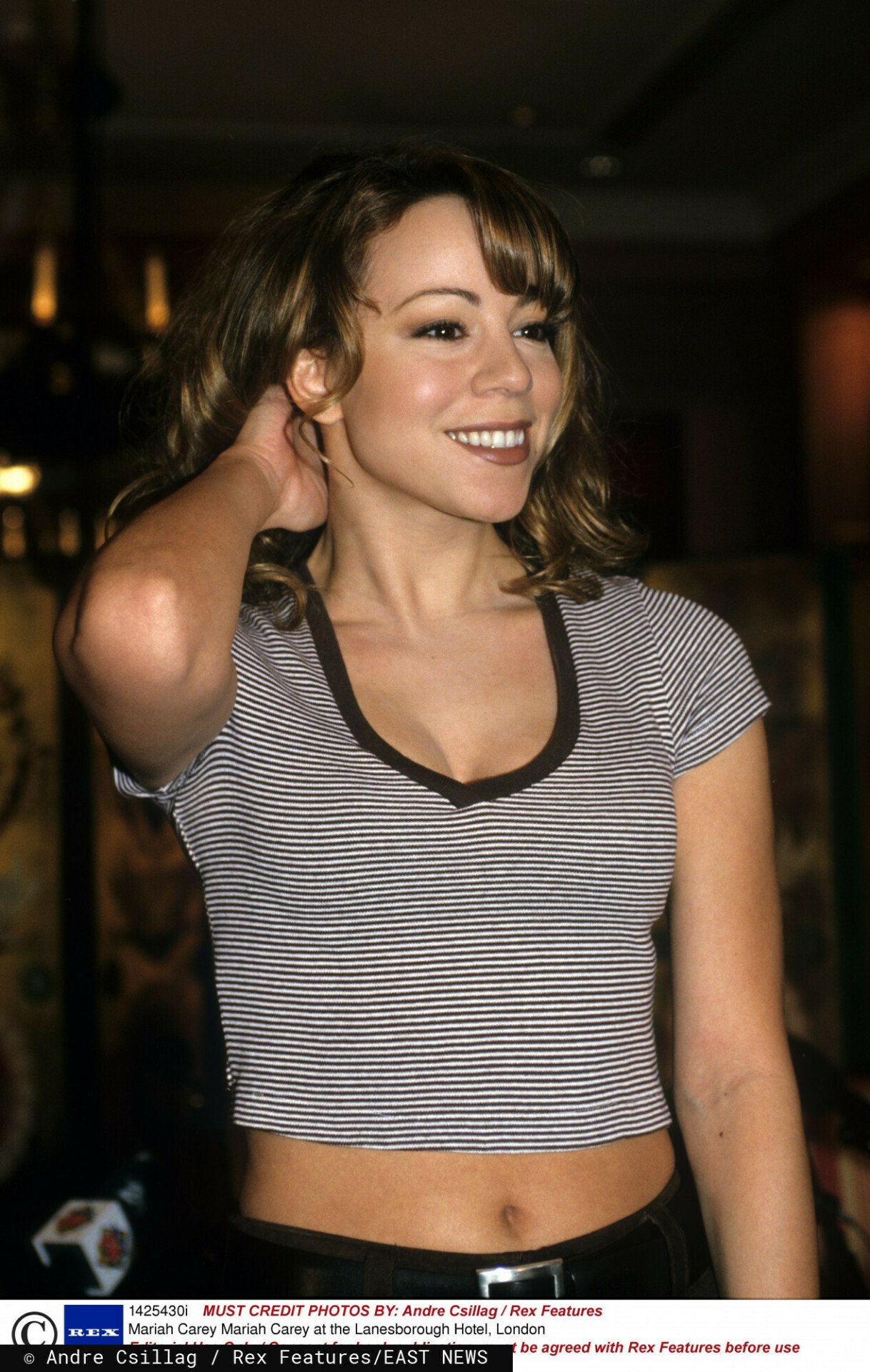 Mariah Carey zostało zauważona na imprezie branżowej