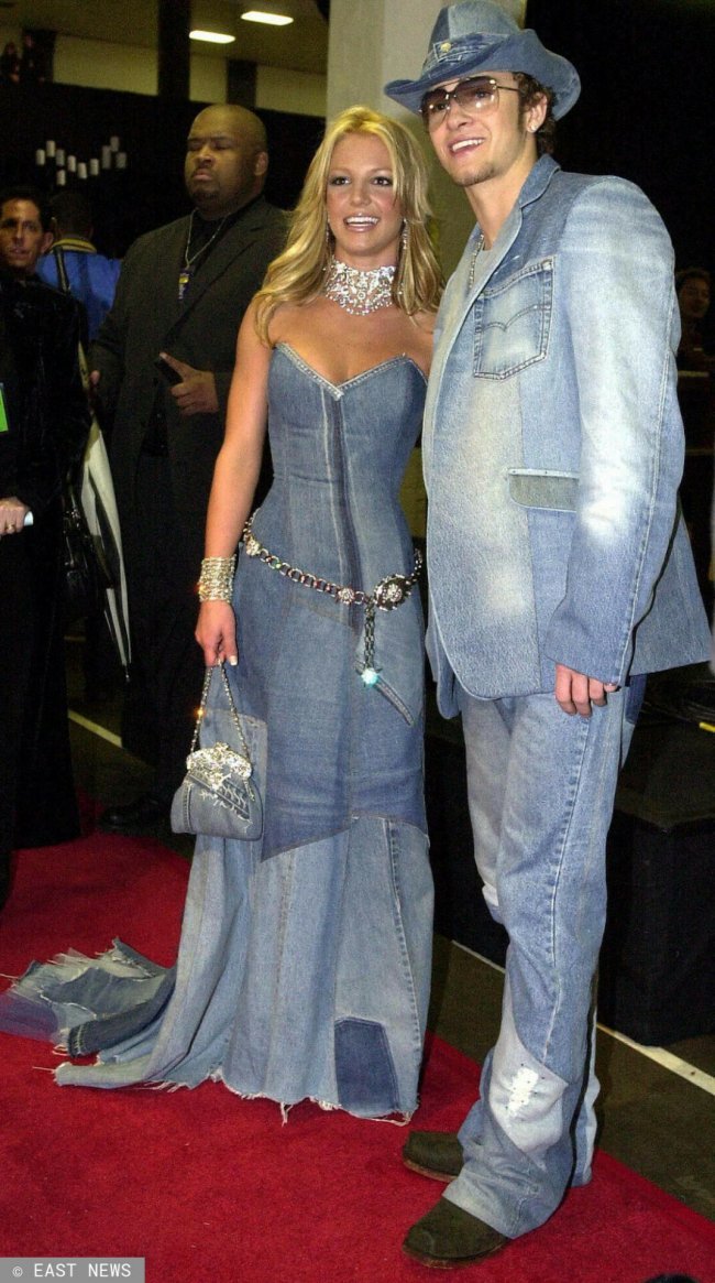 Britney Separs, jeansowy total look