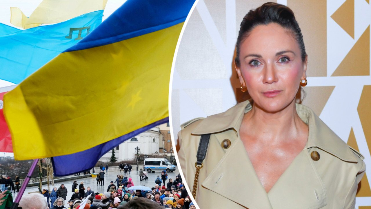 Ilona Ostrowska wyraziła solidarność z Ukrainą! Gwiazda "Rancza" zdobyła się na piękny gest!