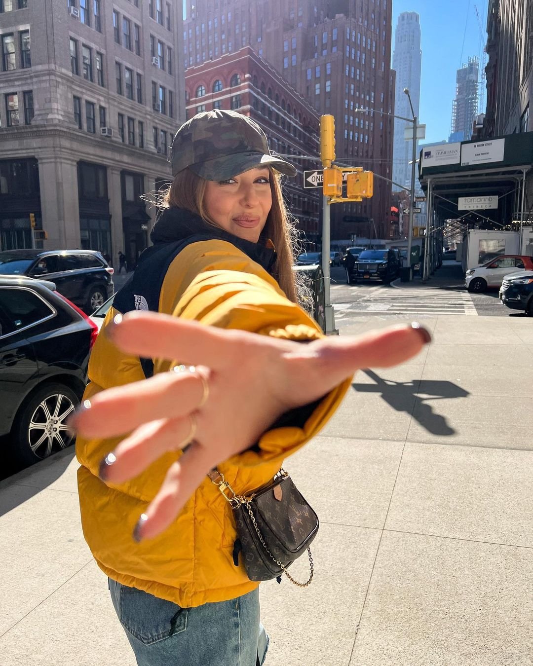 Izabella Krzan w Nowym Jorku