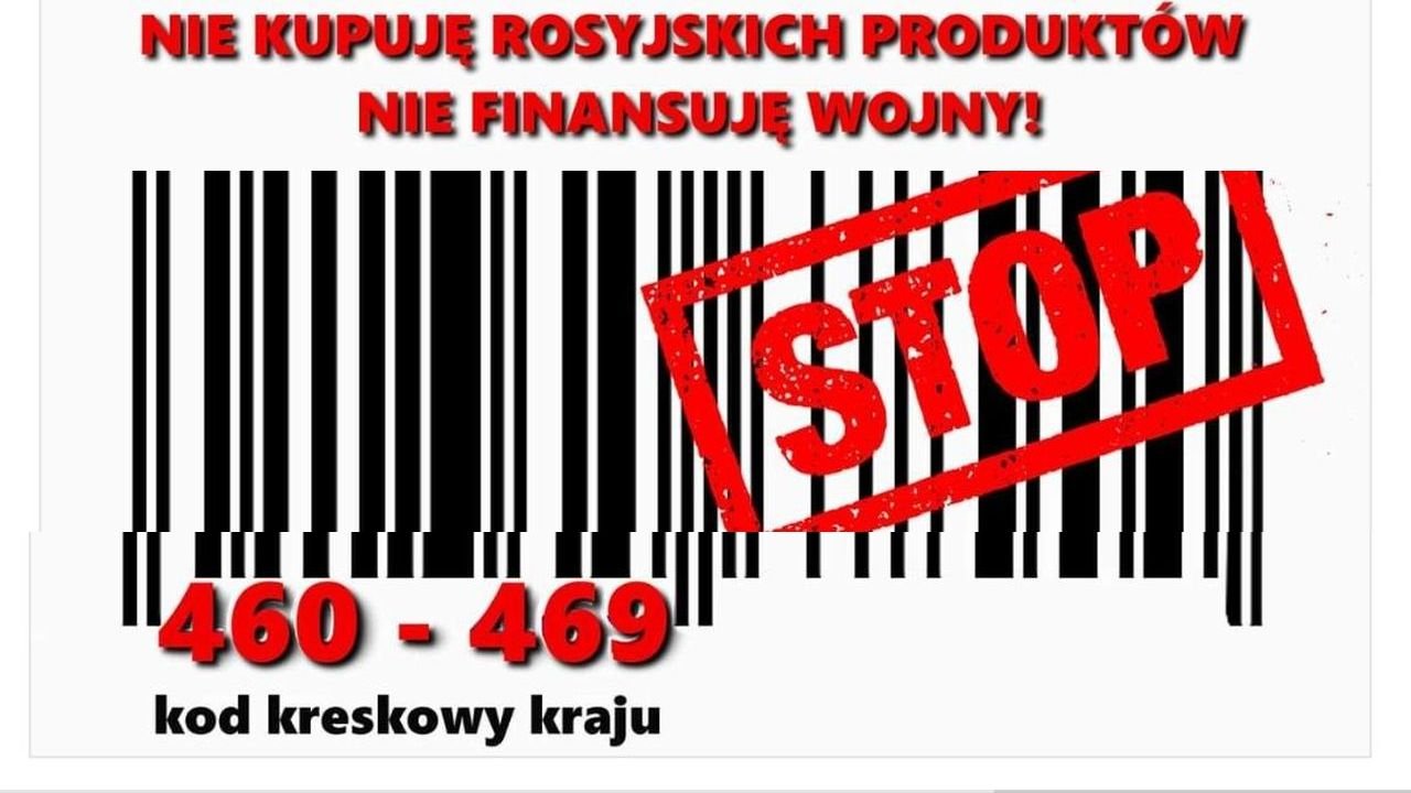 Akcja: Bojkot rosyjskich produktów! Sprawdź, jak możesz wspierać Ukrainę!