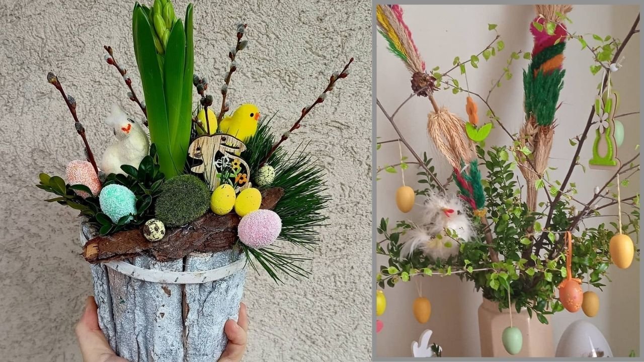 Stroik na Wielkanoc - dekoracje, które możesz zrobić w domu!