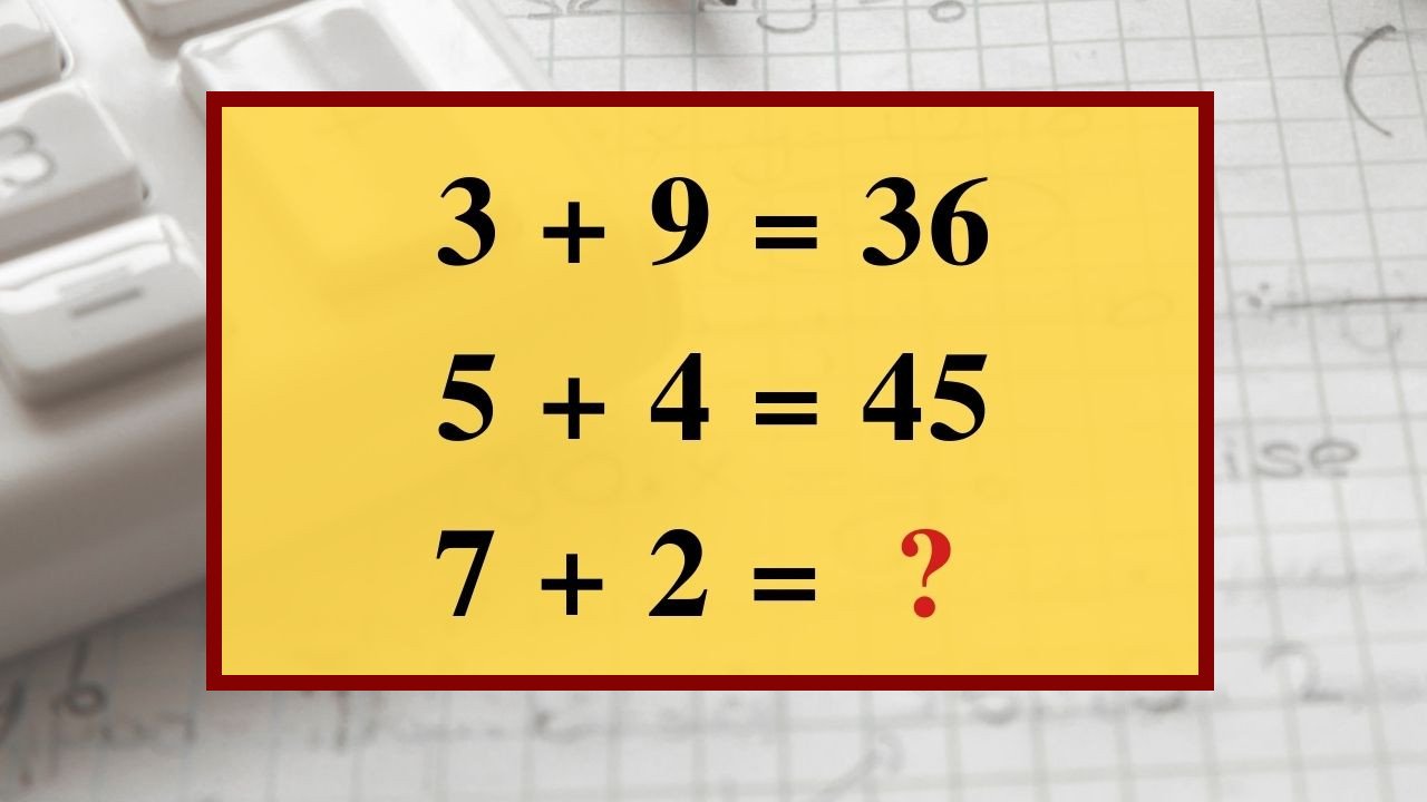 Matematyczna zagadka dla prawdziwych bystrzaków! Jaka liczba mieści się pod znakiem zapytania?