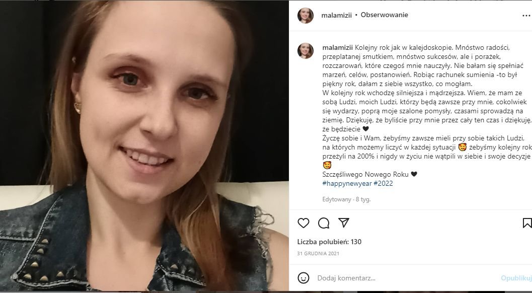 Agnieszka Miezianko, Instagram