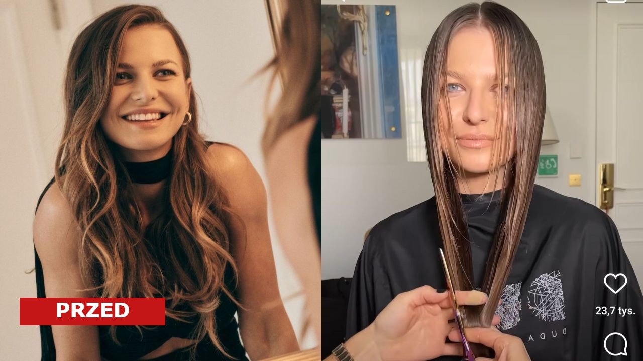 Anna Lewandowska ścięła włosy i zmieniła ich kolor na wiosnę! Dobrze jej w miodowym blondzie?